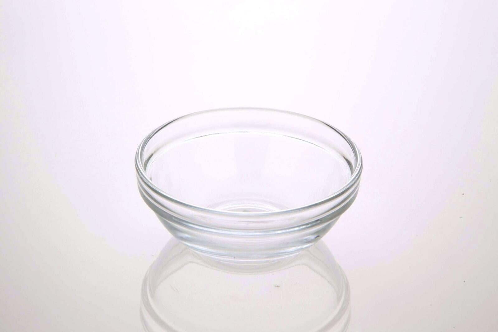 ボール - ガラスボール ガラスカップ 小皿 小鉢 段あり 内径6cm*深さ2.5cm