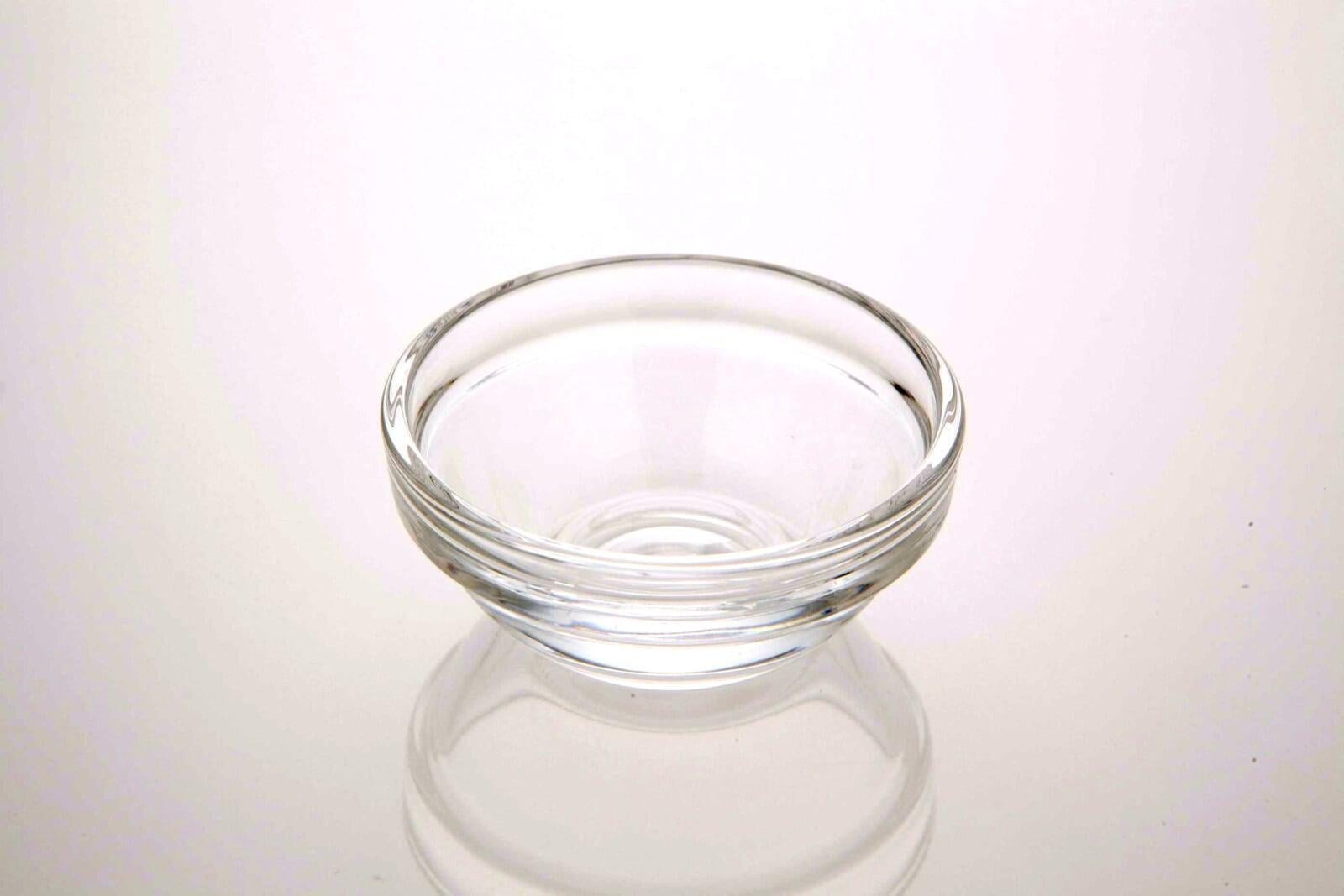 ボール - ガラスボール ガラスカップ 小皿 小鉢 段あり 内径9cm*深さ4cm