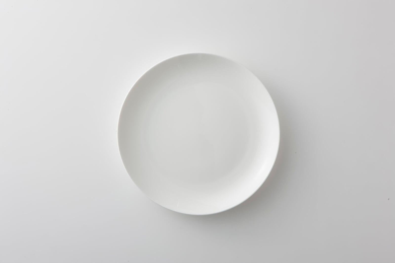 食器 - 洋食器 白 平皿 (平ら)直径18cm