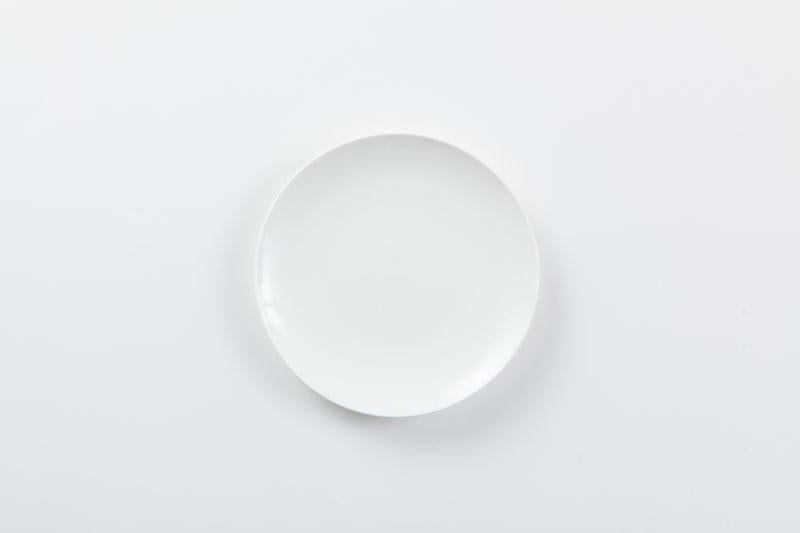 食器 - 洋食器 白 平皿（青みがかっている） 直径23cm