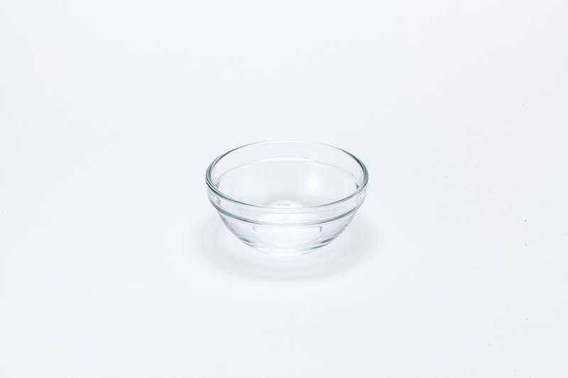 ボール - ガラスボール ガラスカップ 小皿 スタッキング収納 直径10cm 高さ4.5cm