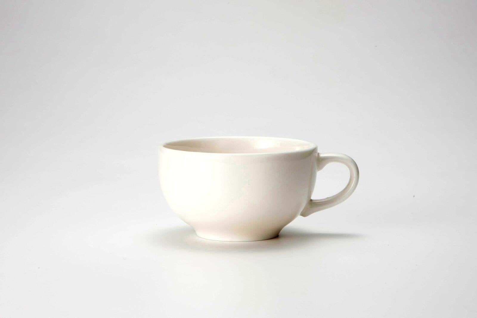 食器 - 洋食器 白地 コーヒーカップ 直径9cm 高さ5cm