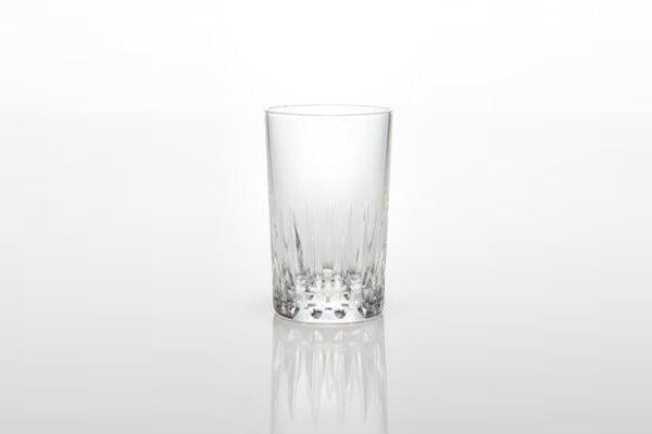 グラス - 円柱 下切子形式 直径6cm 高さ9cm