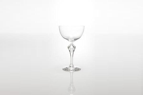 グラス - ワイングラス カクテルグラス 丸型 チューリップ 足変形 直径7cm 高さ12cm 旧：0343Good883