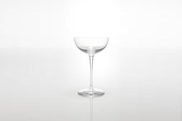 グラス - ワイングラス カクテルグラス シャンパングラス 丸型 チューリップ 足付き 直径8cm 高さ12.5cm 旧：0348