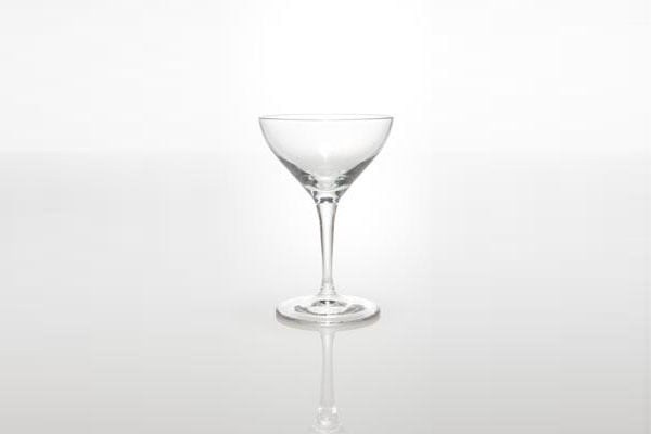 グラス - ワイングラス カクテルグラス シャンパングラス 丸型 チューリップ 足付き 直径8cm 高さ12.5cm 旧：0340