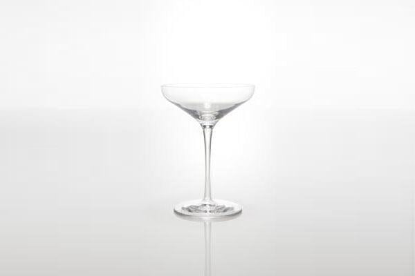 グラス - ワイングラス カクテルグラス 丸形 シャンパングラス ガラス薄型 変形加工なし 直径9cm 高さ12.5cm 旧：0349