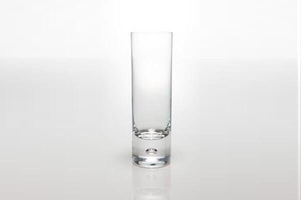 グラス - タンブラー 細身 円柱シルエット 変形加工なし 底厚め 直径5cm 高さ17.5cm 旧：0294