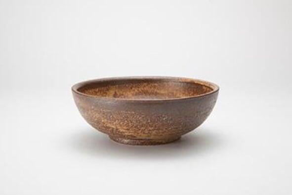 食器 - 和食器 土物 茶色 どんぶり 取り皿直径16cm 高さ5.5cm