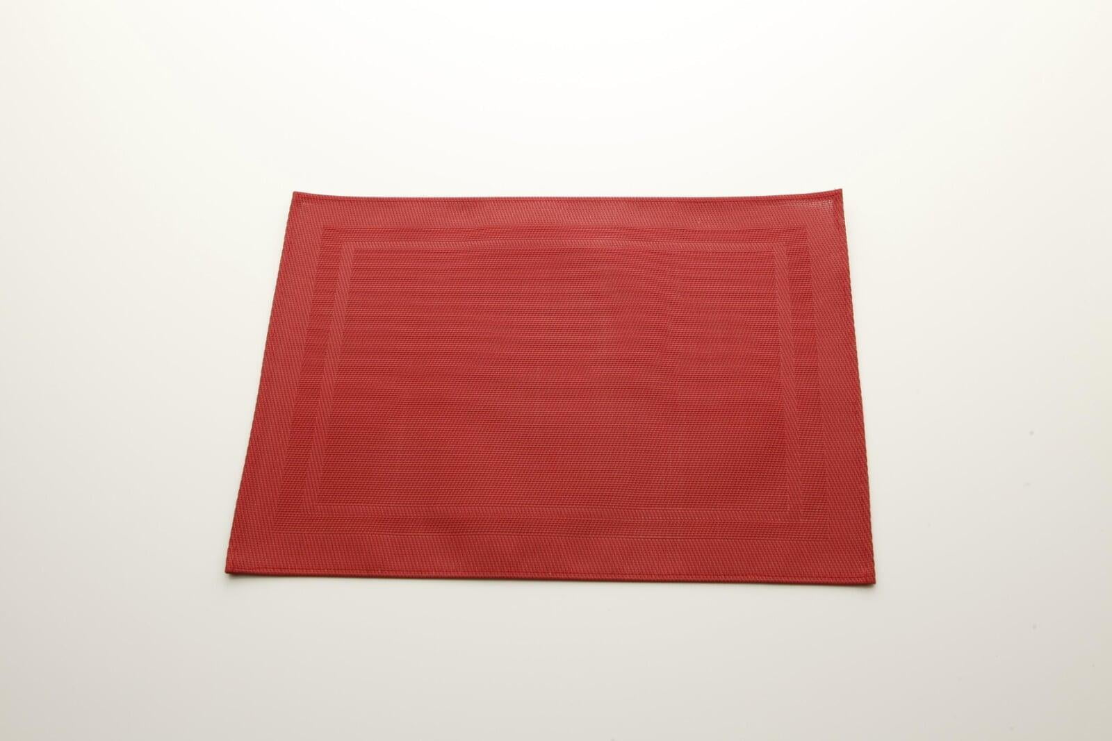 ランチマット - TISECO HOME STUDIO 44.5cm * 33.5cm 赤色